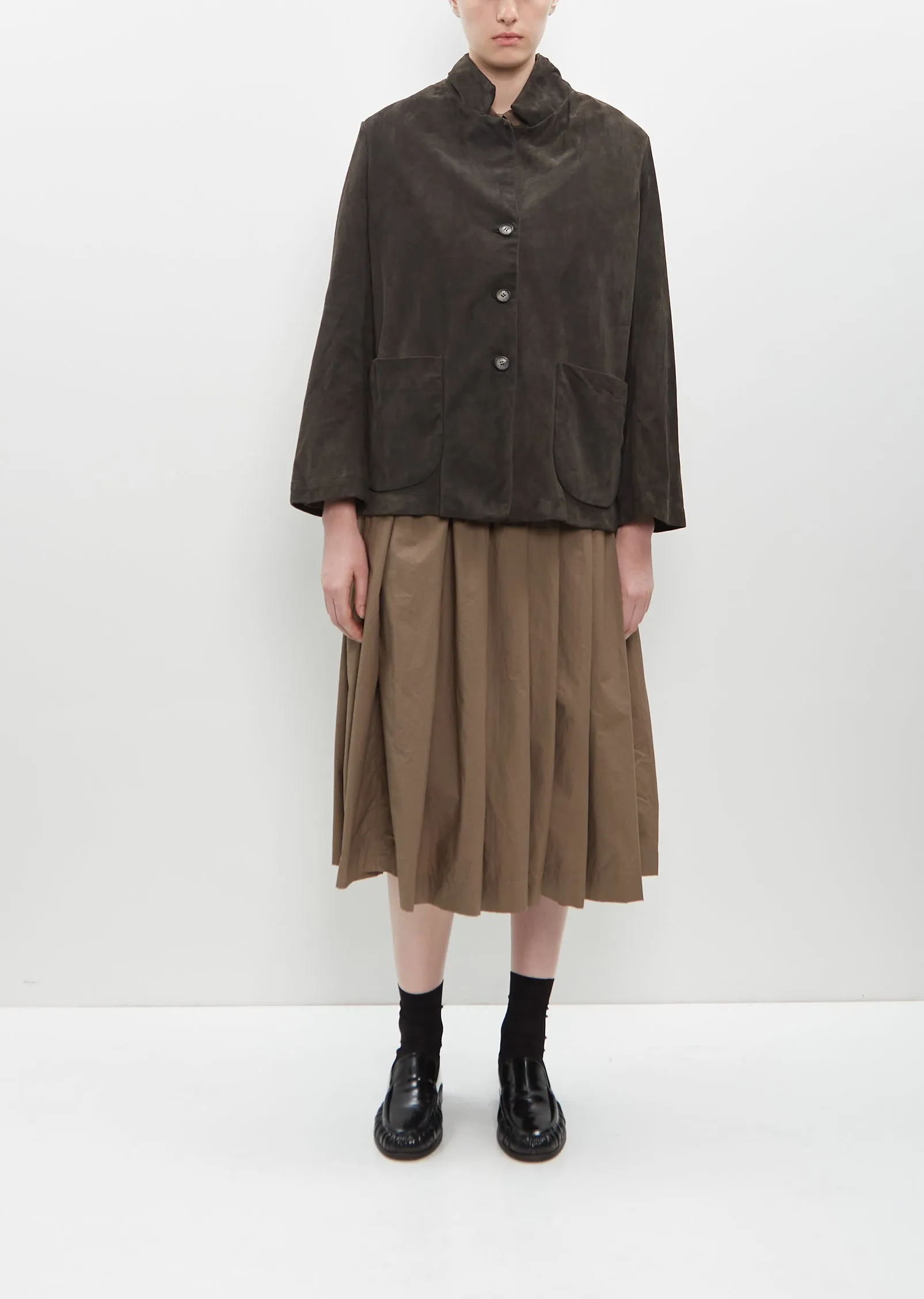 Leather Walking Jacket sold by La Garconne product image thumbnail 4