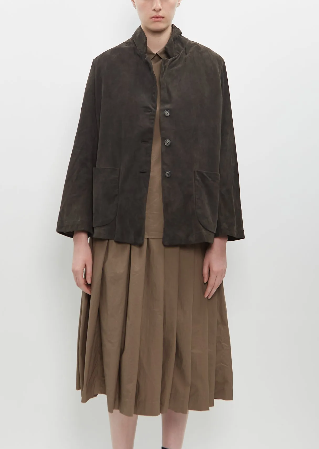 Leather Walking Jacket sold by La Garconne