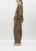 Washed Finx Twill Shirt — Brown sold by La Garconne