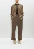 Washed Finx Twill Shirt — Brown sold by La Garconne