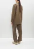 Washed Finx Twill Shirt — Brown sold by La Garconne
