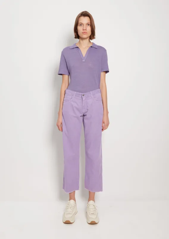 Alosa Cotton Pant — Lilla sold by La Garconne