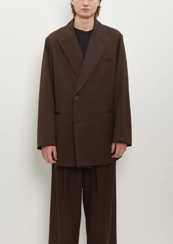 Oversized Peak Lapels Jacket sold by La Garconne