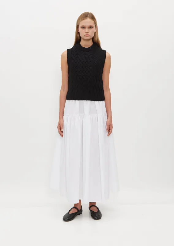 Jane Vest — Black made by Cecilie Bahnsen