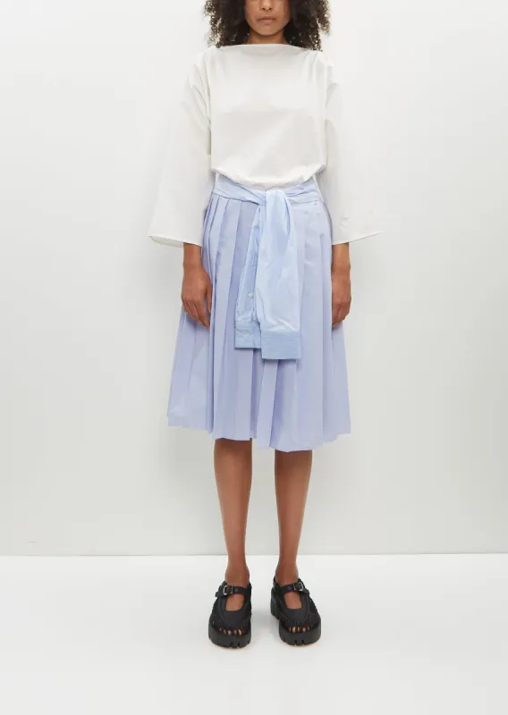 Fine Striped Cotton Kilt sold by La Garconne