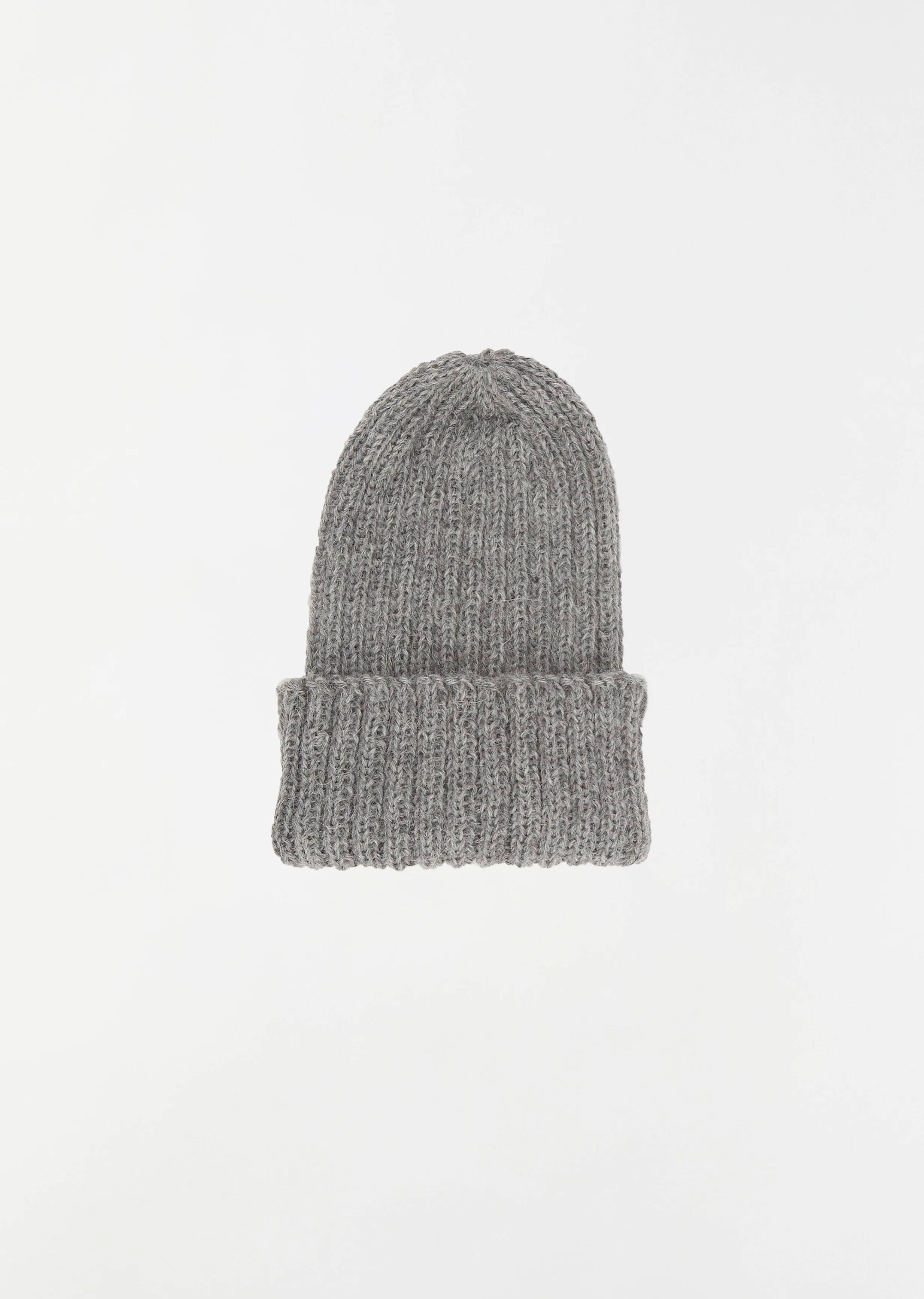 Gyu Alpaca Wool Beanie — Grey sold by La Garconne