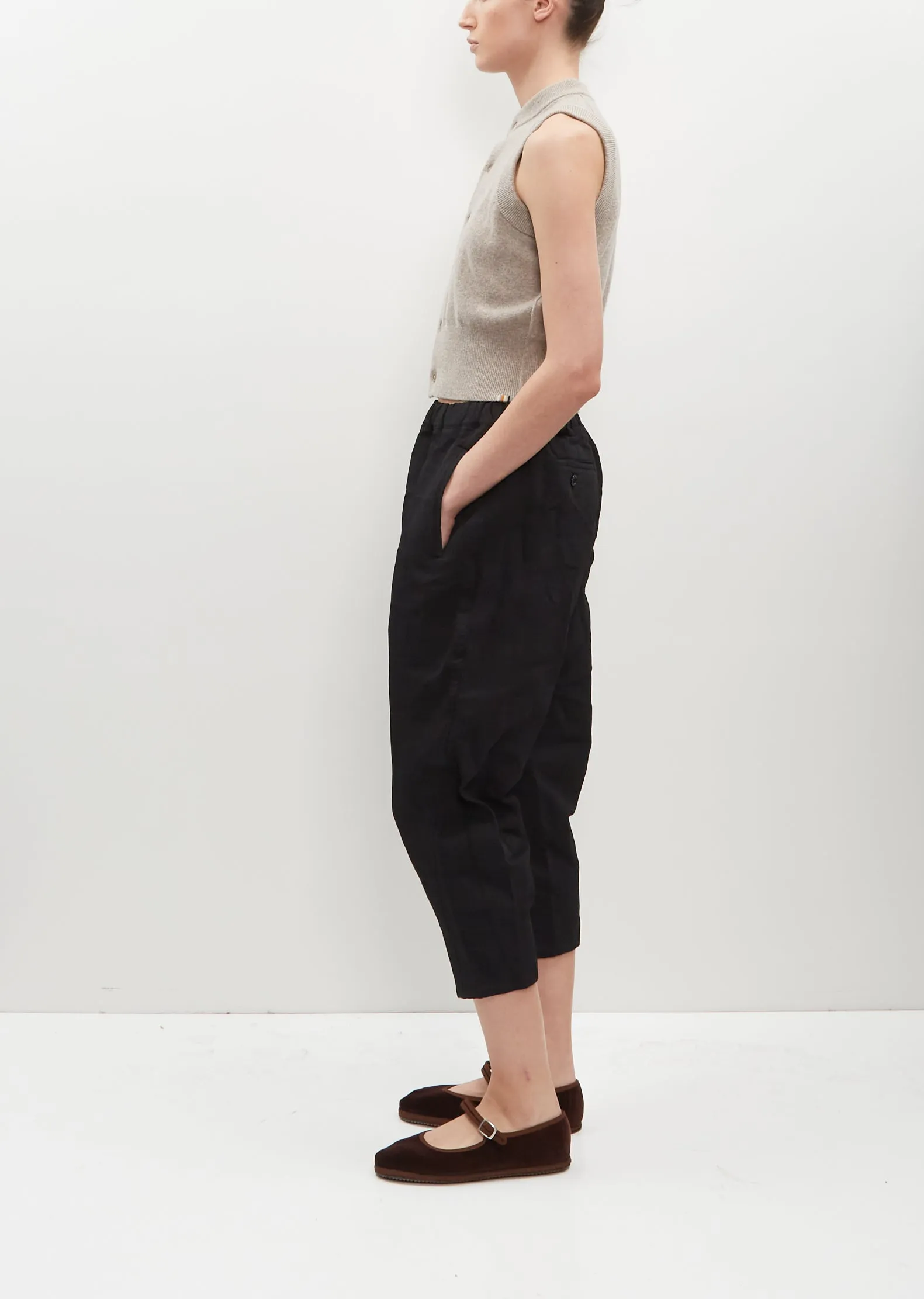 Polyester Glencheck Pants sold by La Garconne product image thumbnail 2