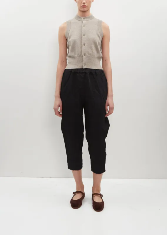 Polyester Glencheck Pants sold by La Garconne