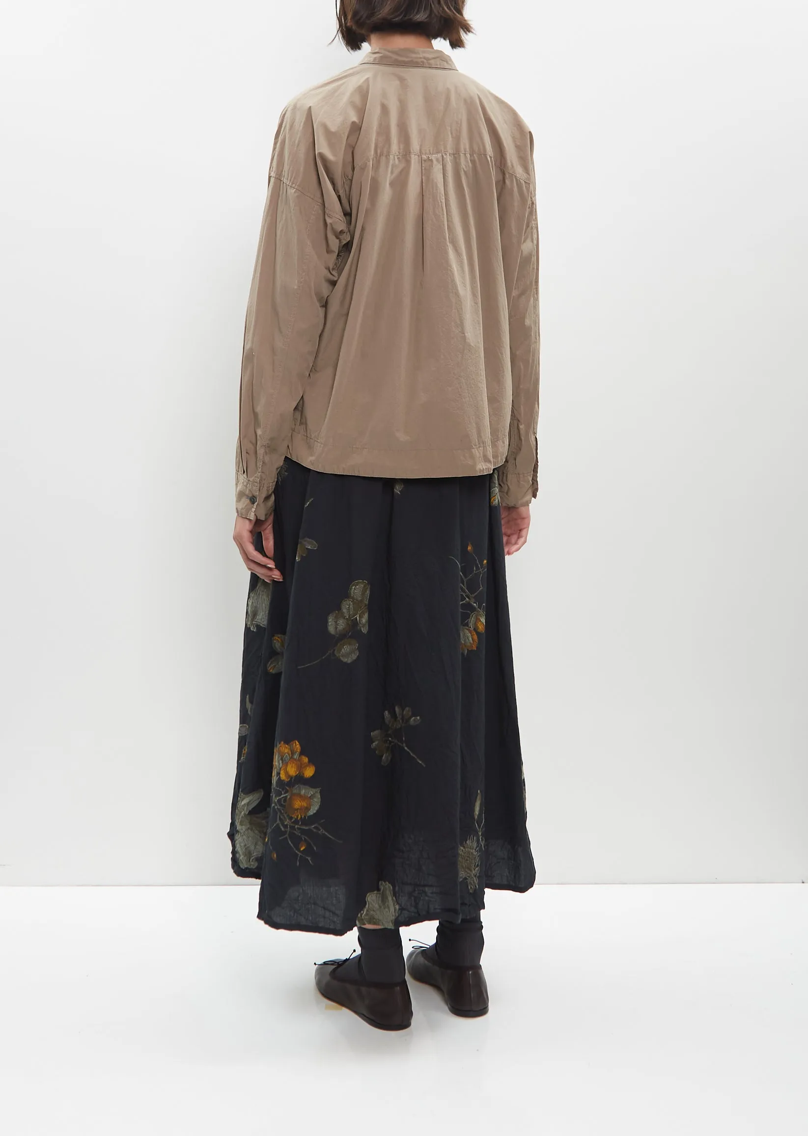 Okinawa Botanical Dye Blouse sold by La Garconne product image thumbnail 3