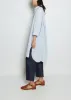 Long Cotton Shirt — Sax sold by La Garconne