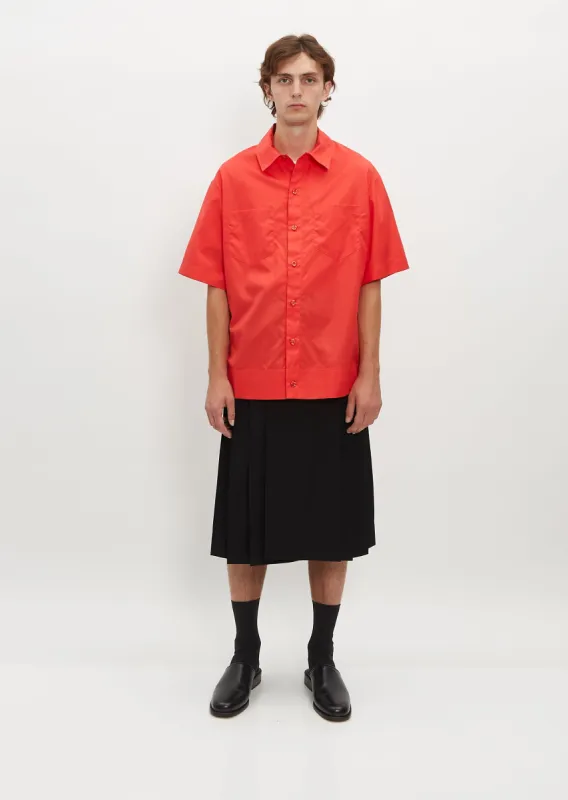 Short Sleeve Boxy Shirt sold by La Garconne