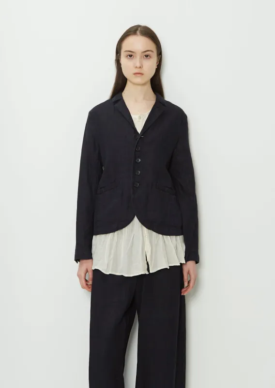 Linen Twill Jacket sold by La Garconne