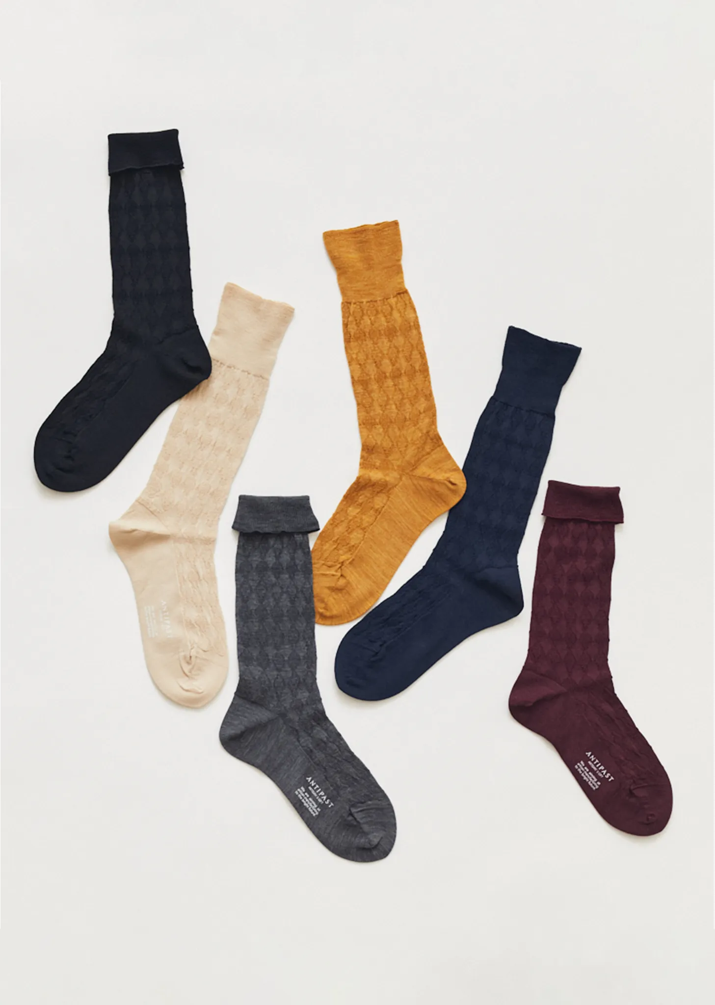 Super Merino Links Sock — Mustard sold by La Garconne product image thumbnail 2