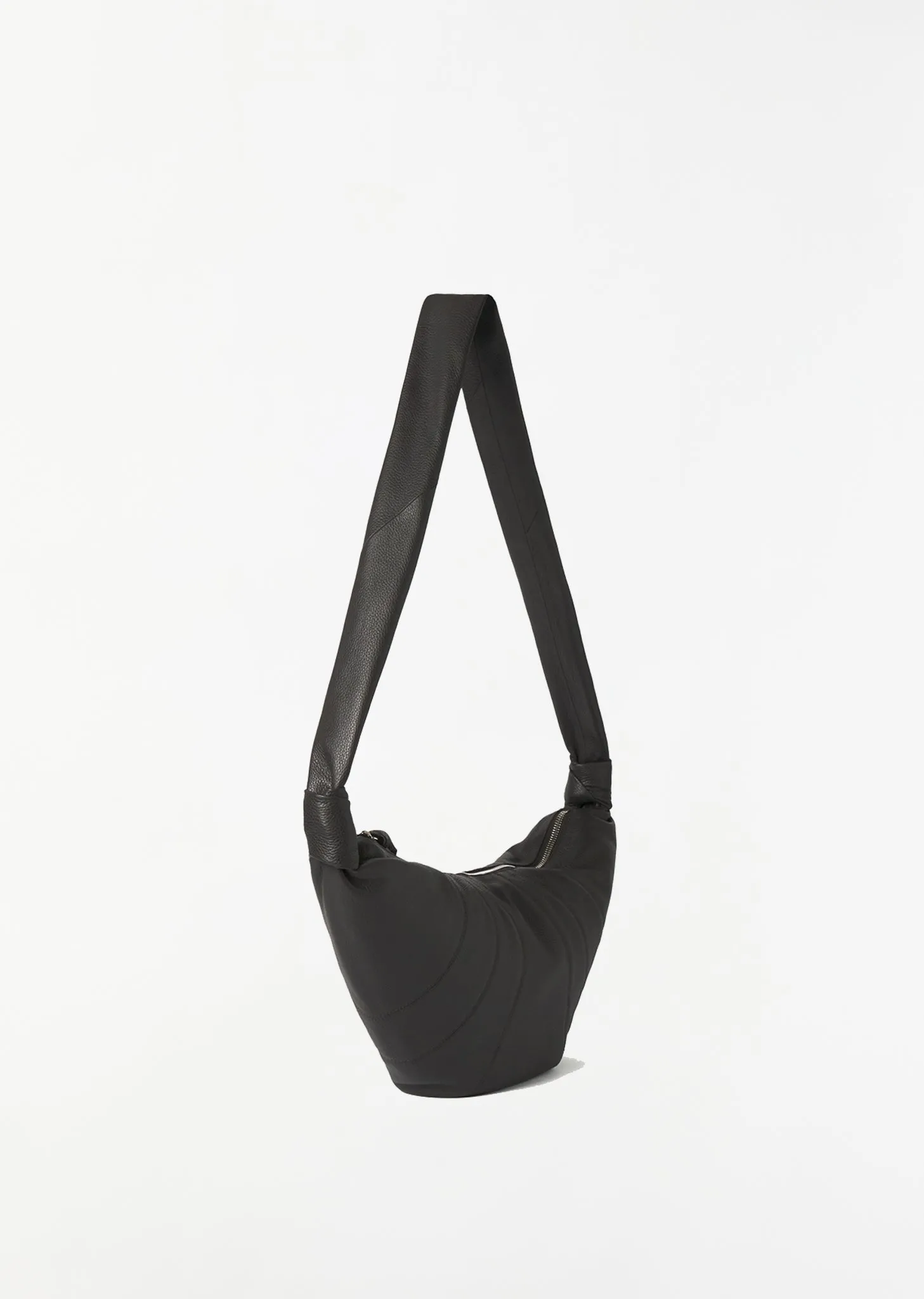 Medium Croissant Bag — Dark Chocolate sold by La Garconne product image thumbnail 2