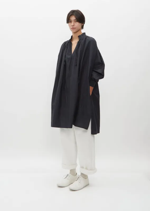 Silk and Cotton Tunic Shirt sold by La Garconne