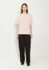 Heydu Cotton T-Shirt — Light Pink sold by La Garconne