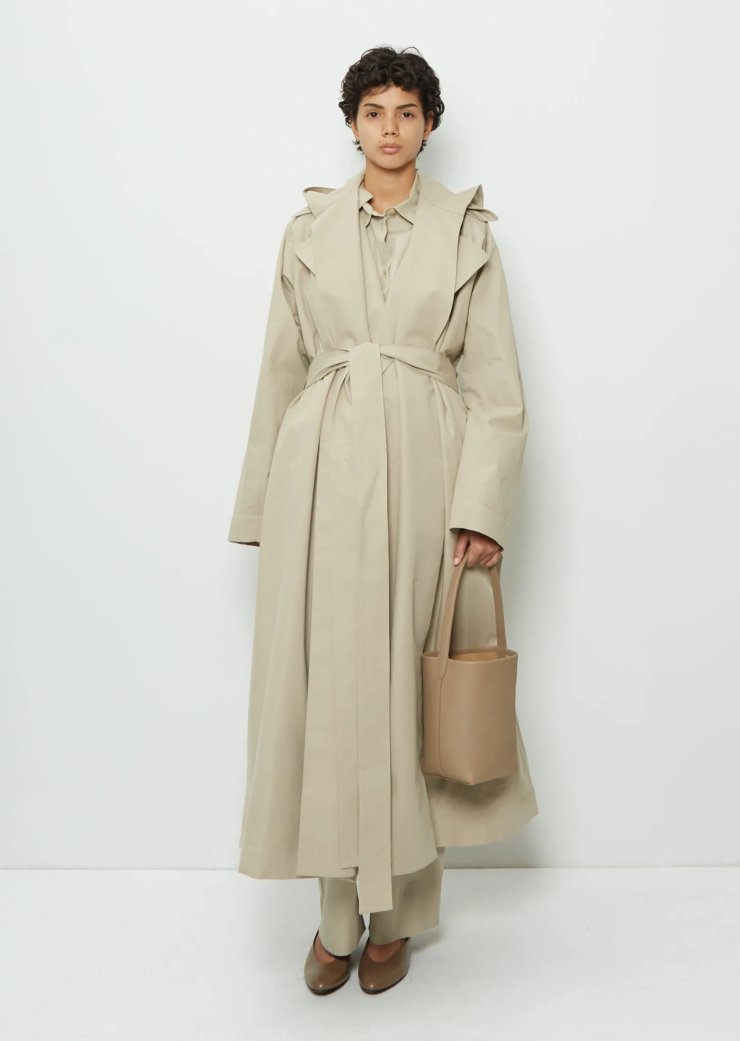 Small N/S Park Tote — Dark Taupe sold by La Garconne product image thumbnail 3