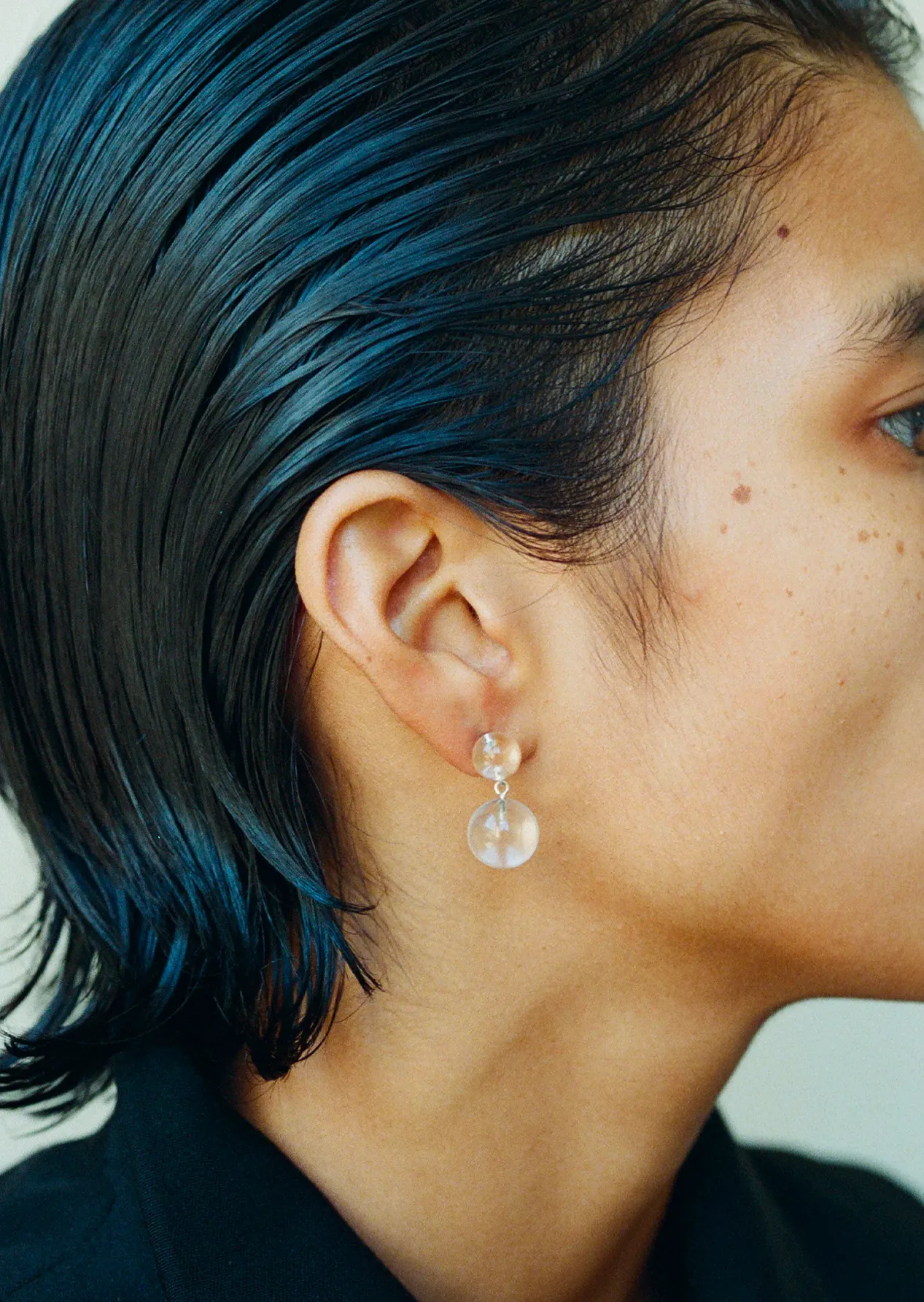 Everyday Boule Earrings, Quartz sold by La Garconne product image thumbnail 4