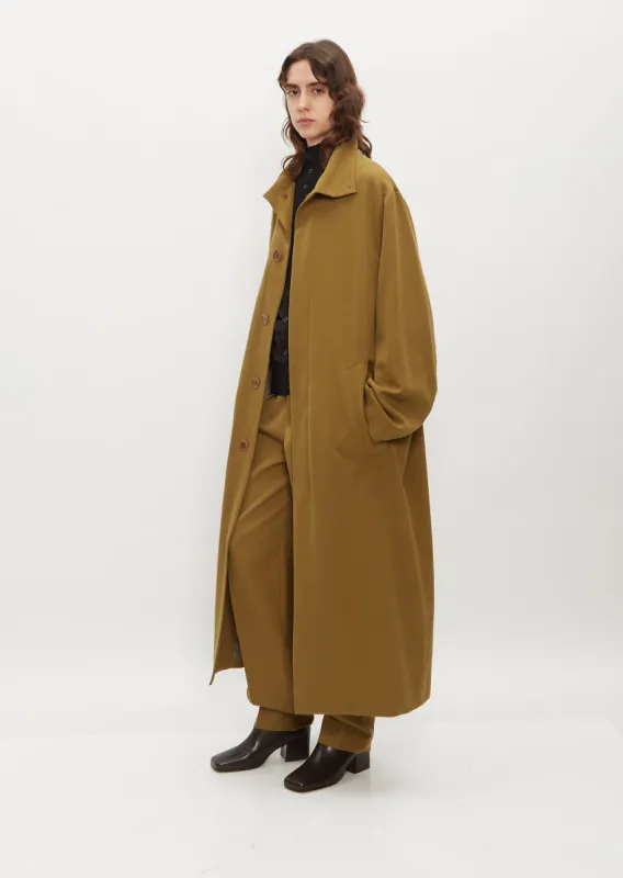 Soft Wool Overcoat made by Lemaire