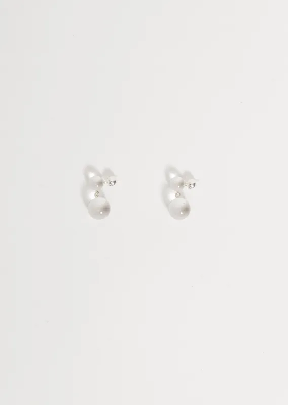 Everyday Boule Earrings, Quartz sold by La Garconne