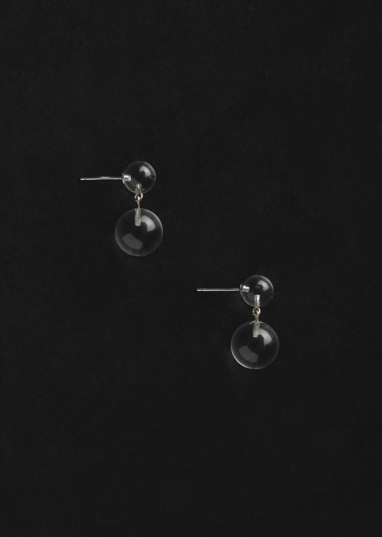 Everyday Boule Earrings, Quartz sold by La Garconne product image thumbnail 3