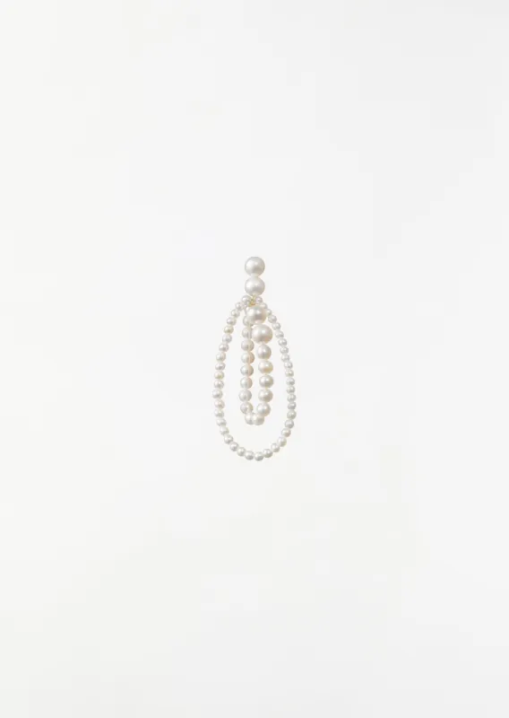 Wrapped Earring, Single sold by La Garconne