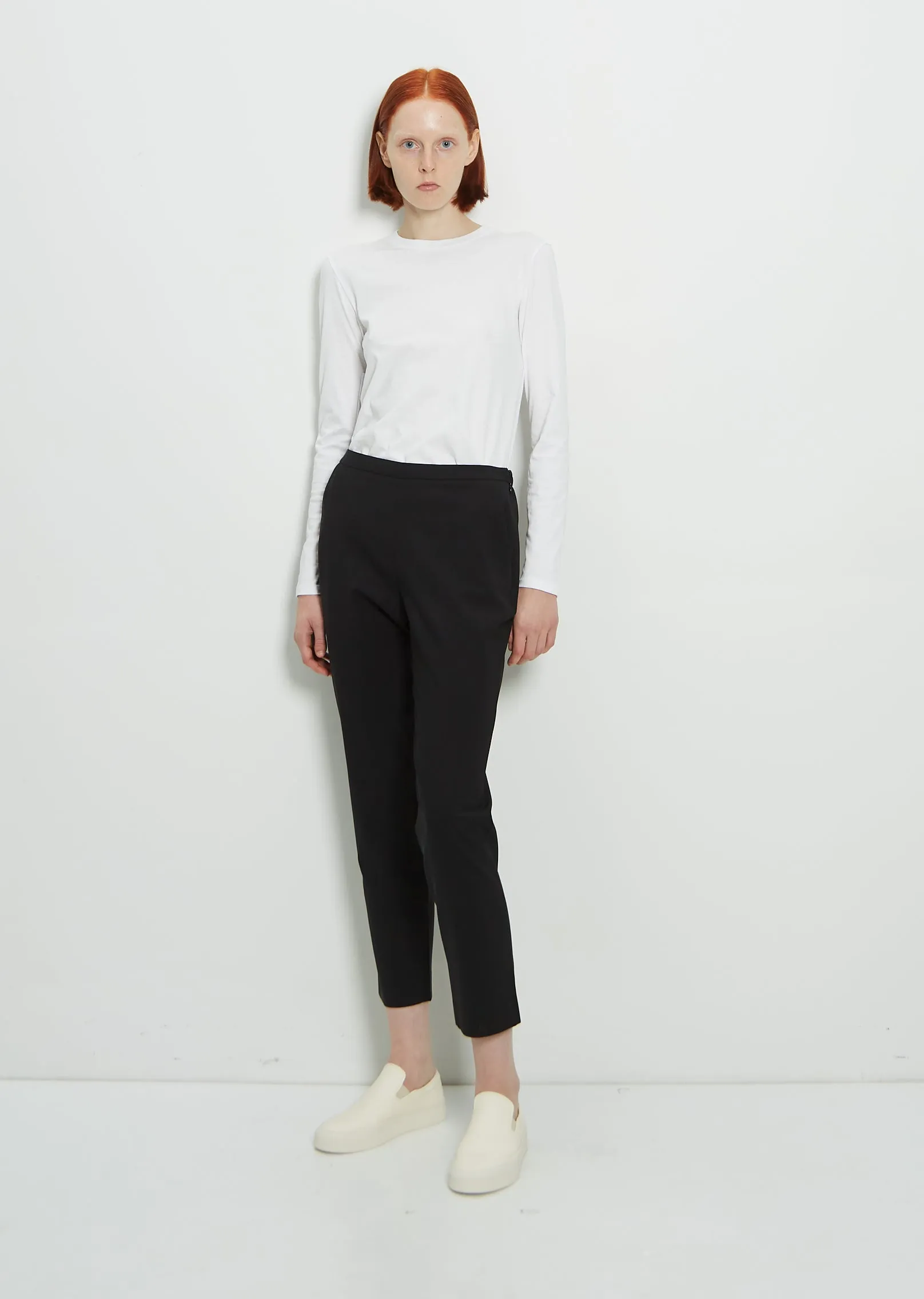 Stretch Wool Slim Pull On Pant sold by La Garconne product image thumbnail 4