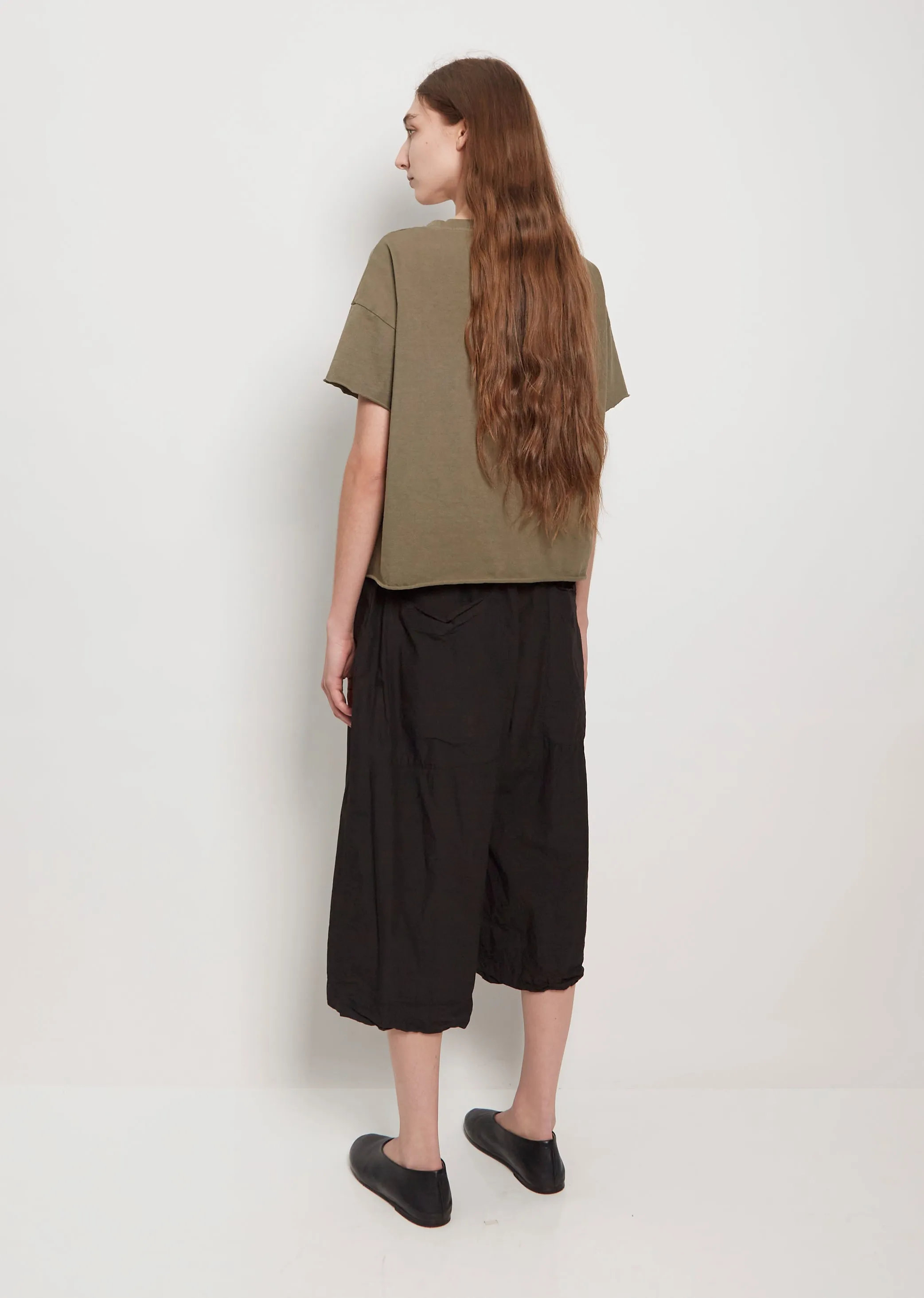 Heavy Cotton T-Shirt — Khaki sold by La Garconne product image thumbnail 3