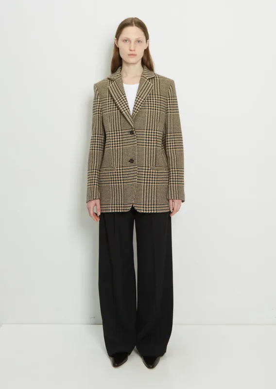 Longline Wool Blazer sold by La Garconne