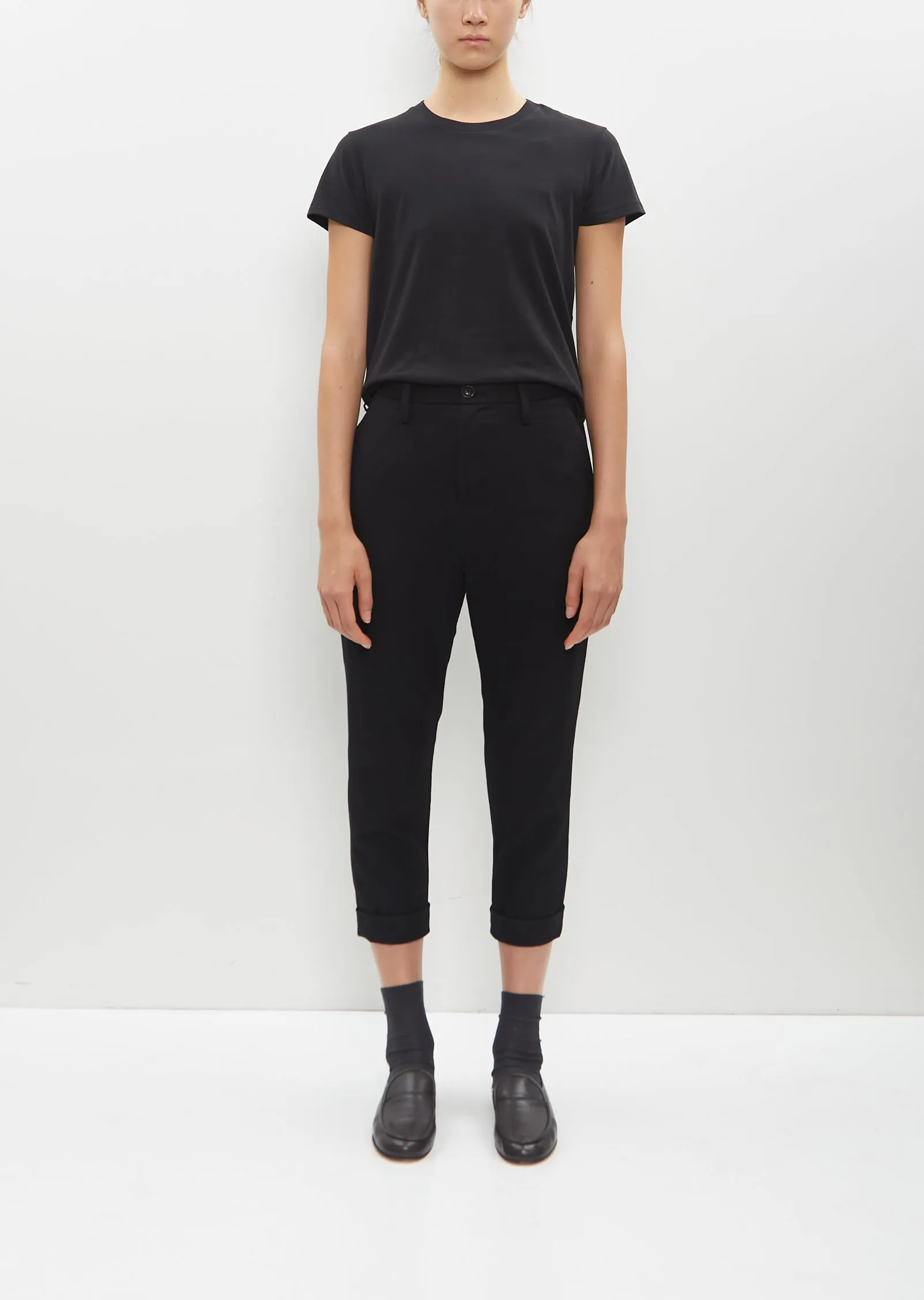 KA- Mackin Slim Pant — Black sold by La Garconne