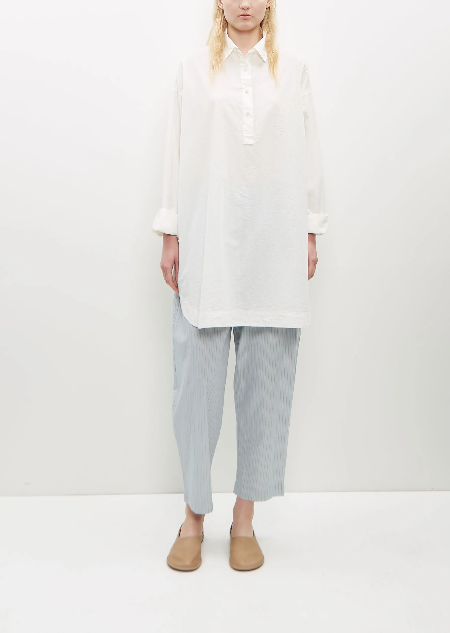 Tippy Cotton Top — White sold by La Garconne product image thumbnail 4