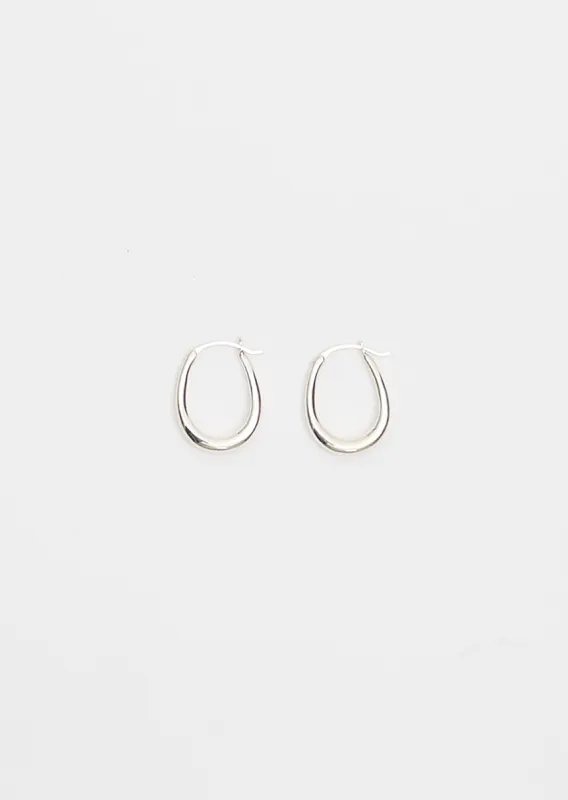 Tiny Egg Hoops sold by La Garconne