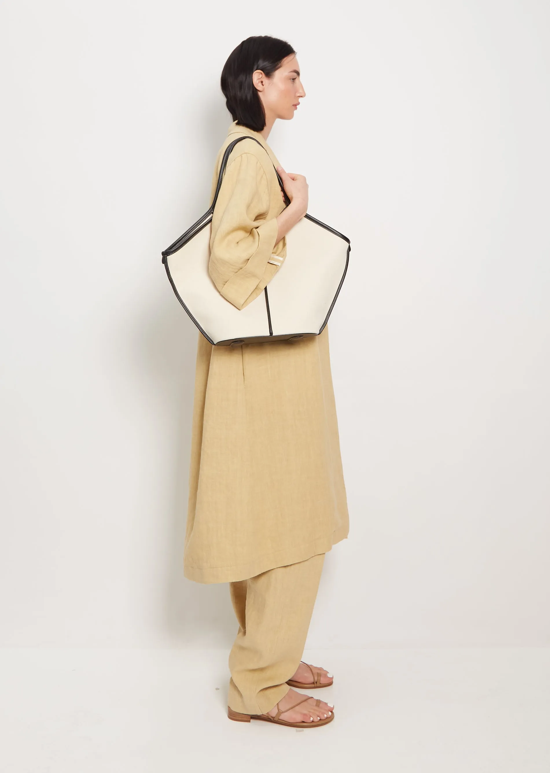 Calella Bag — Beige/Black sold by La Garconne product image thumbnail 5