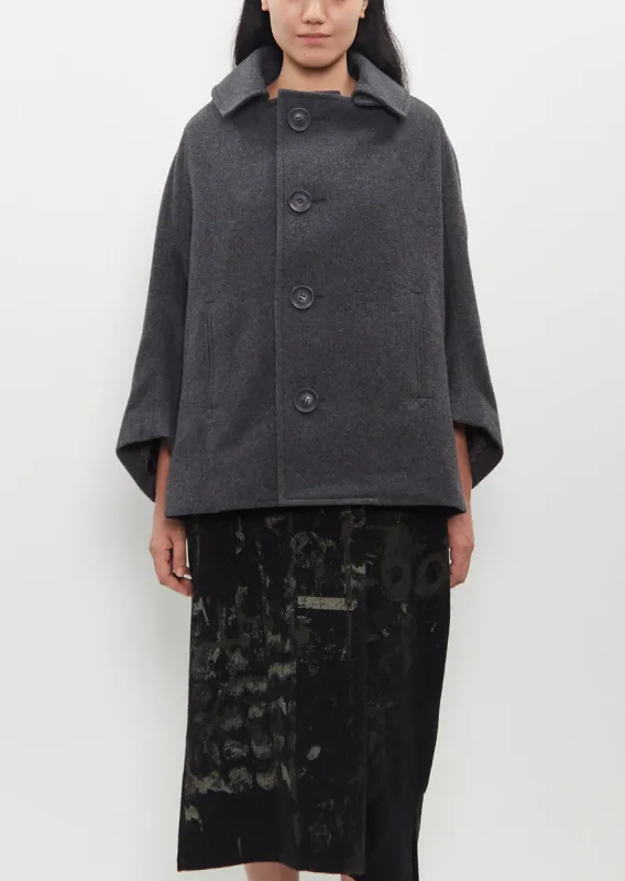 Irregular Sleeve Short Coat sold by La Garconne