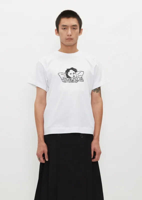 Men's Graphic Project T-Shirt Angel sold by La Garconne