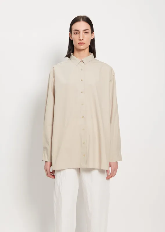 Gathered Back Poet Shirt sold by La Garconne