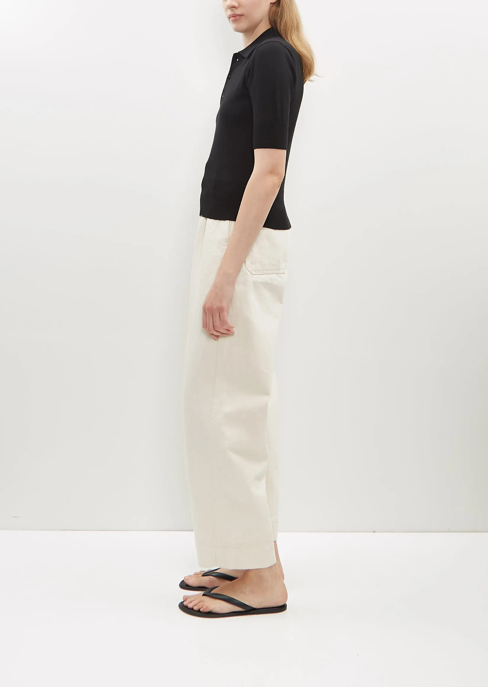 Wide Jean Trousers sold by La Garconne product image thumbnail 2