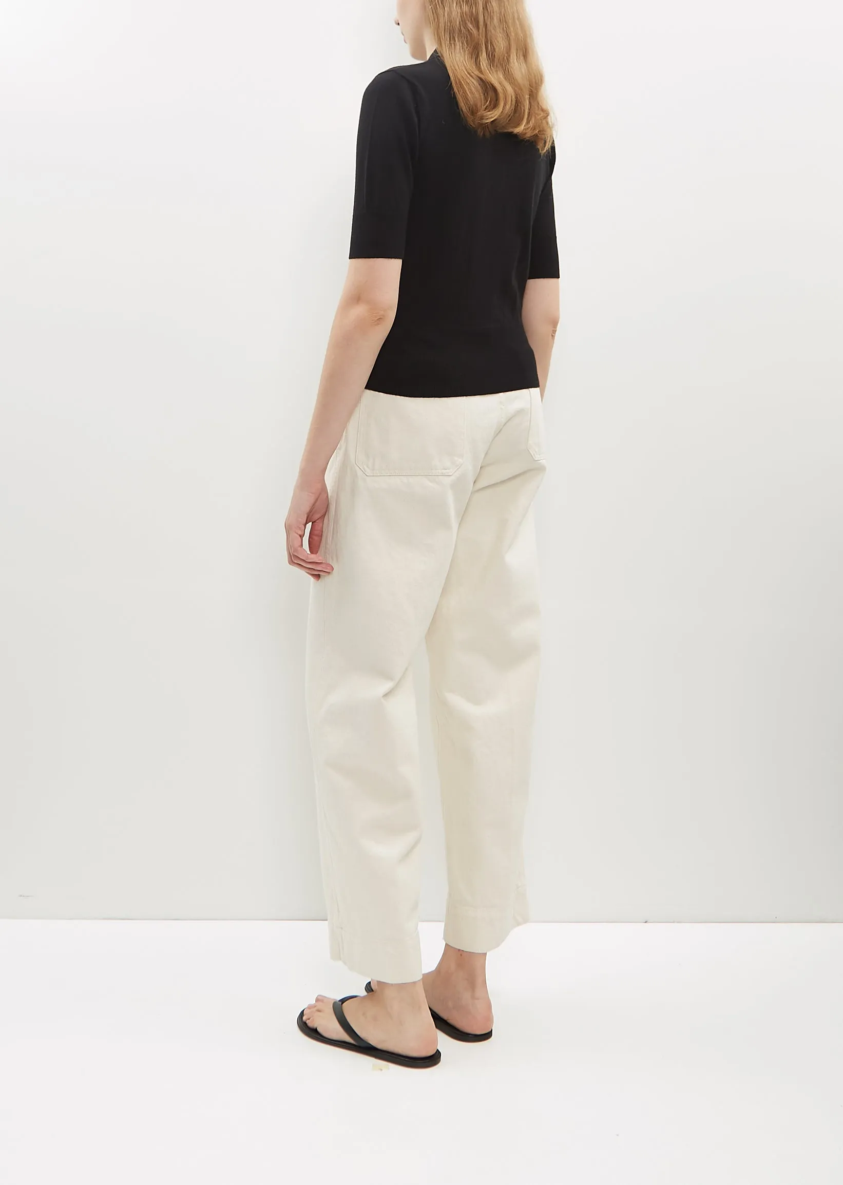 Wide Jean Trousers sold by La Garconne product image thumbnail 3
