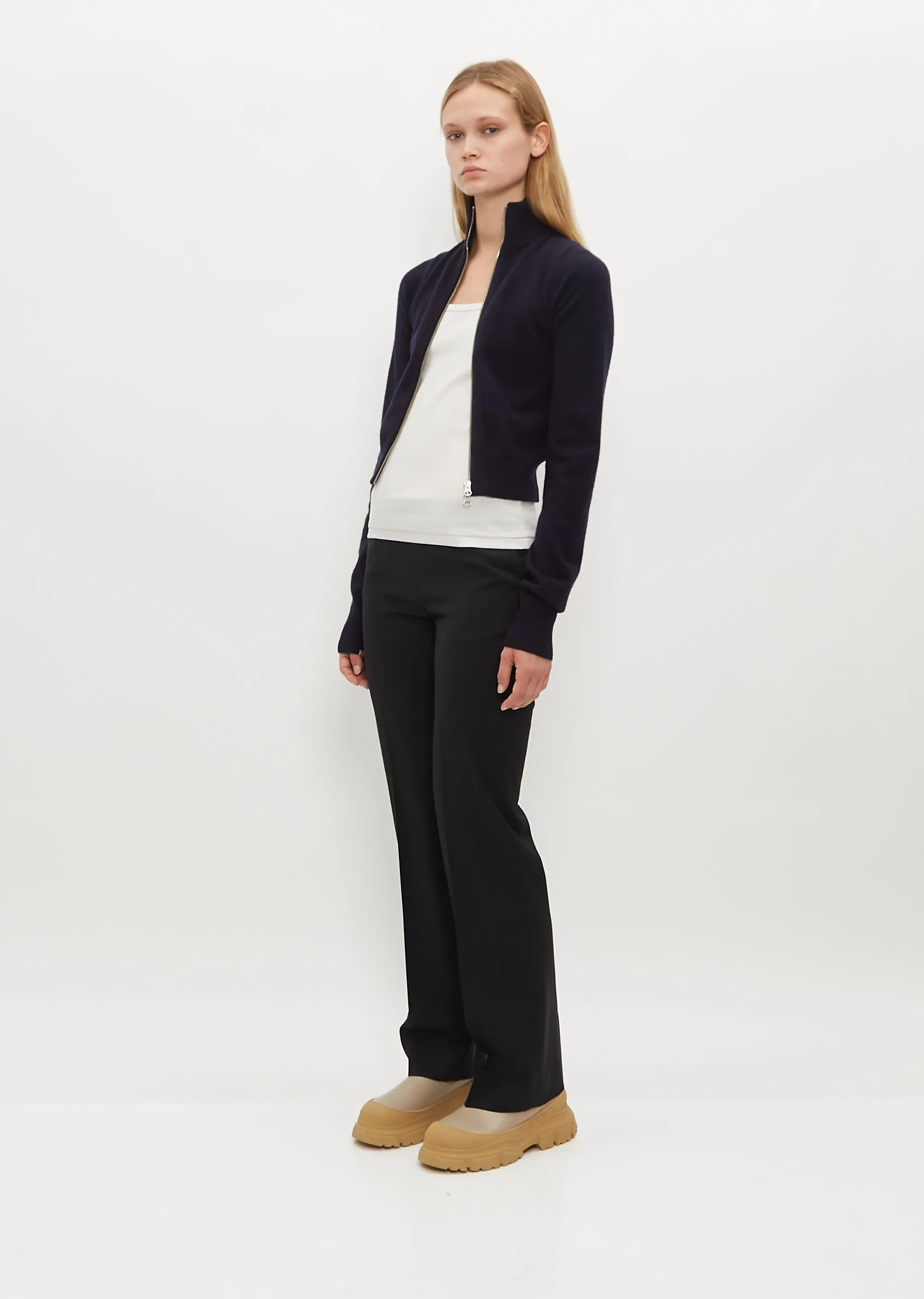 n°302 Lemon Cardigan — Navy sold by La Garconne product image thumbnail 4