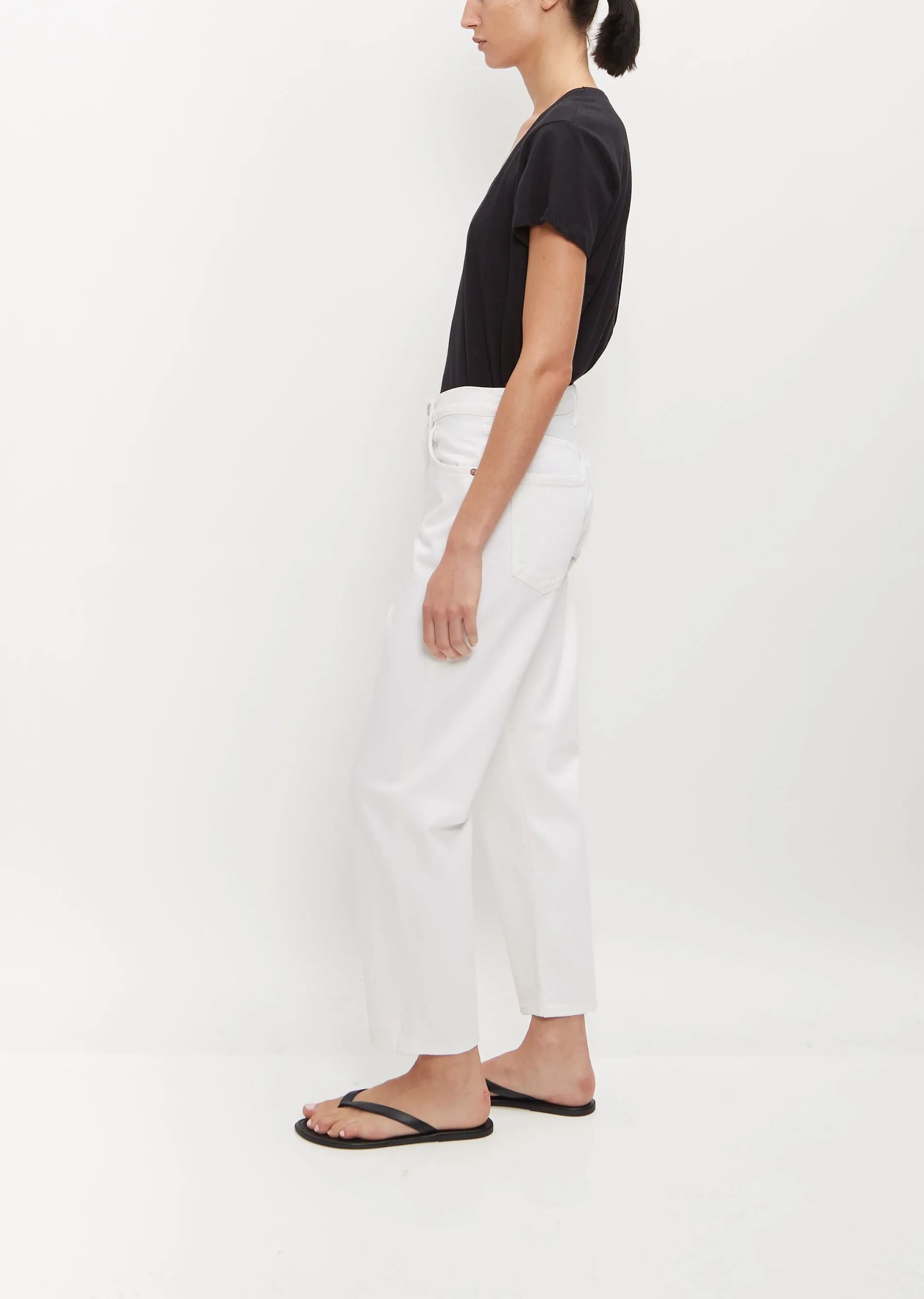 90's Crop Jean - Salt sold by La Garconne product image thumbnail 2