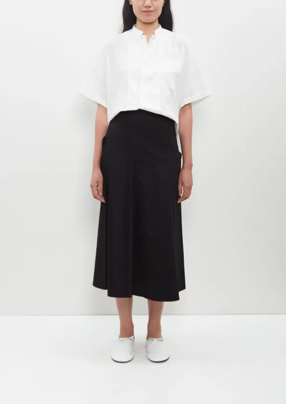 Flare Skirt W/ Gusset sold by La Garconne