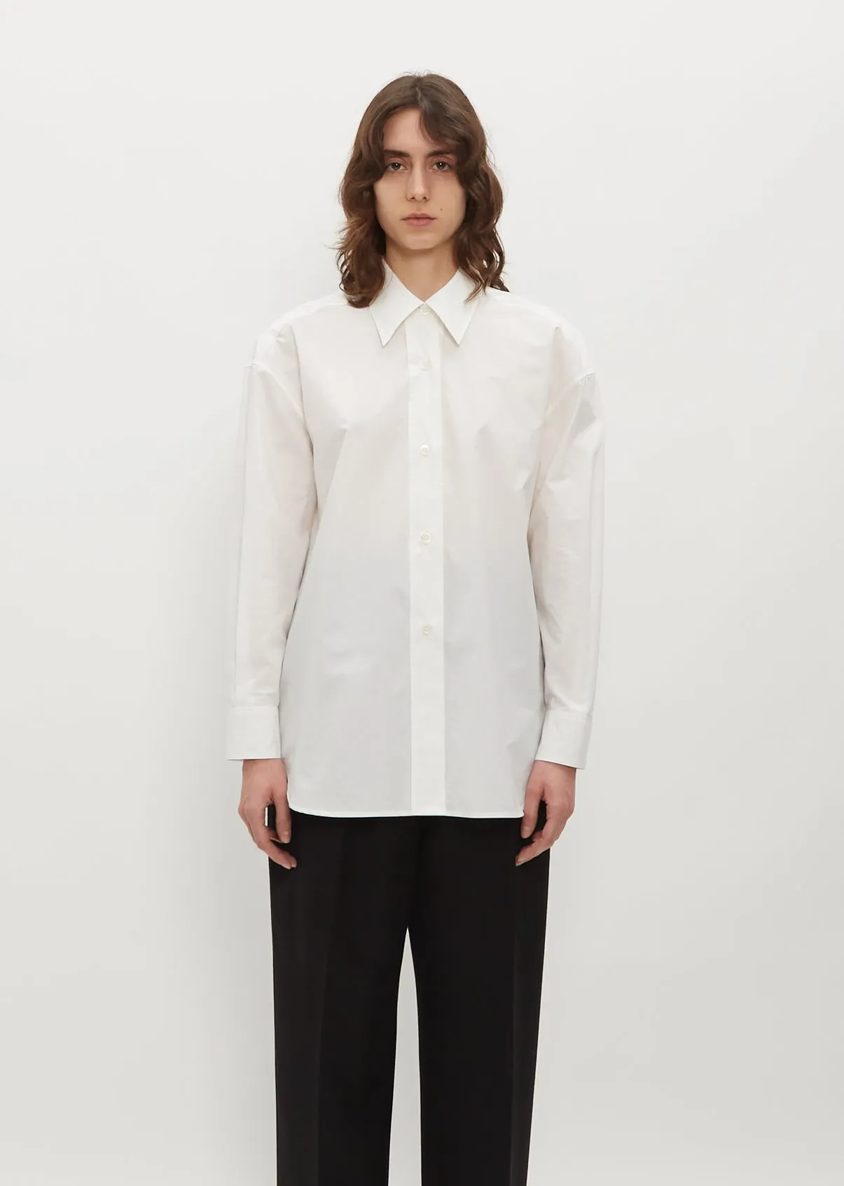 Dropped Shoulder Cotton Shirt sold by La Garconne product image thumbnail 2