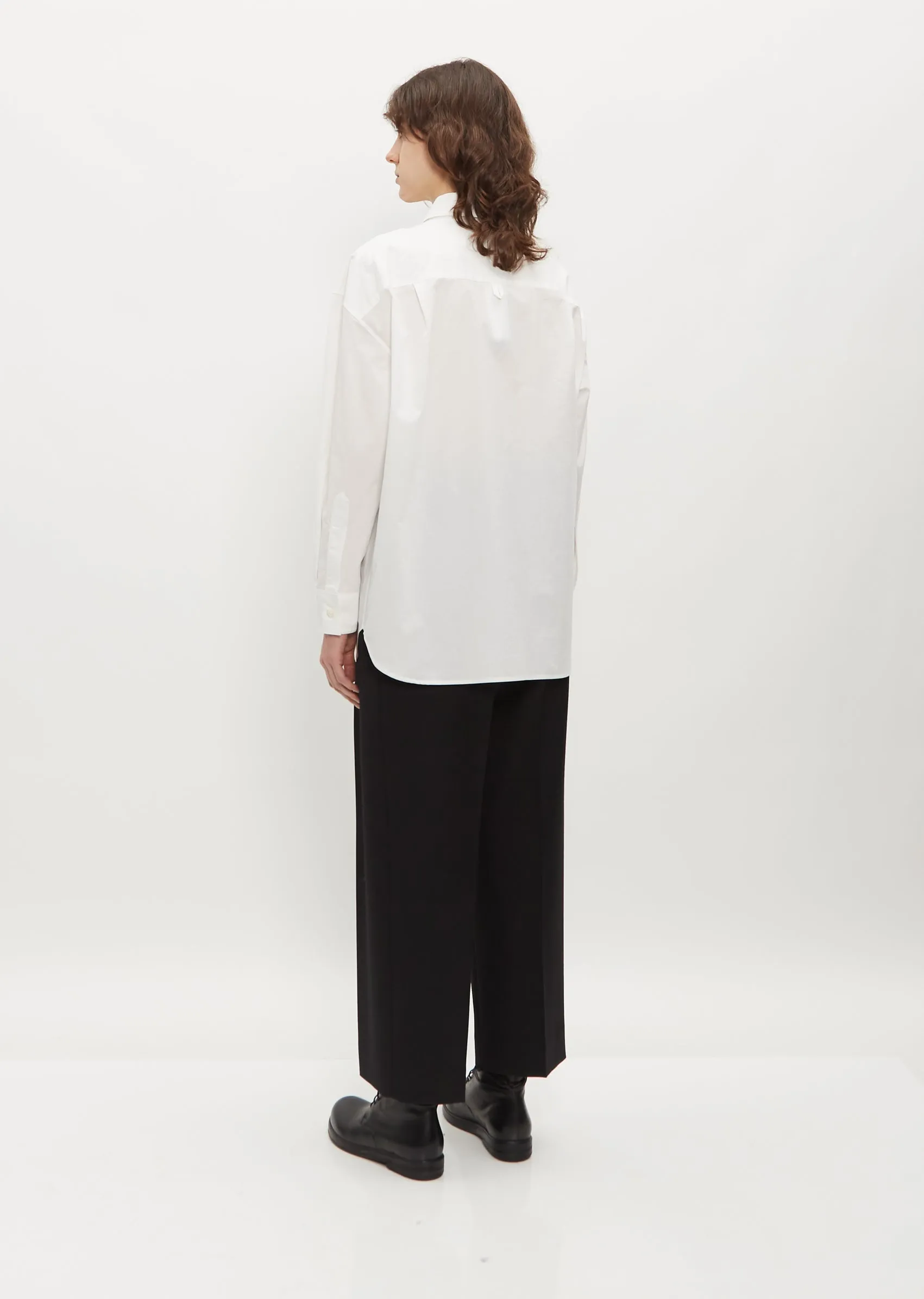 Dropped Shoulder Cotton Shirt sold by La Garconne product image thumbnail 4