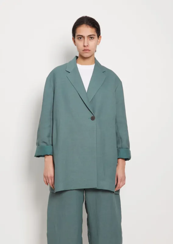 Soacha Linen Viscose Jacket sold by La Garconne