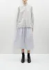 Loose Tyrol Cotton Shirt — Cement sold by La Garconne