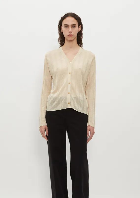 Dwin Cardigan sold by La Garconne