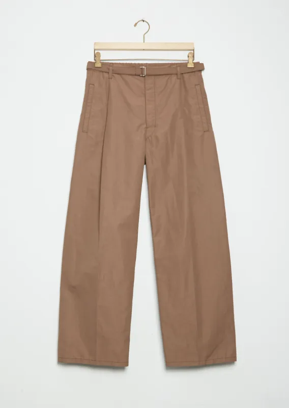 Men's Belted Easy High-Waisted Pants sold by La Garconne