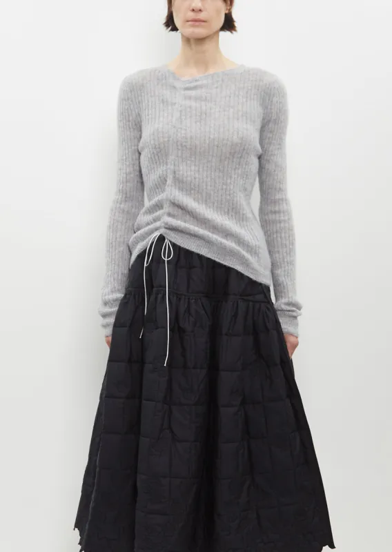 Ussi Pullover — Soft Grey sold by La Garconne