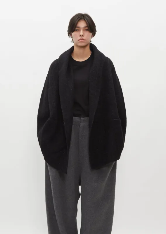 Oversized Alpaca and Wool Coat made by Lauren Manoogian