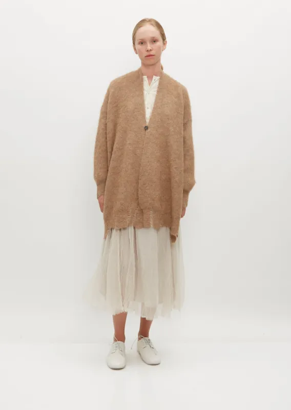 Alpaca Haori Cardigan sold by La Garconne